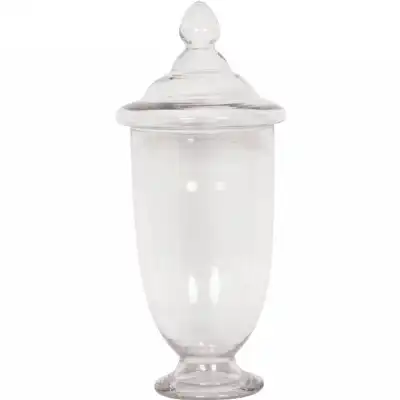 Glass Apothecary Jar Large