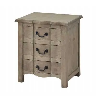 Copgrove Collection 3 Drawer Bedside Table