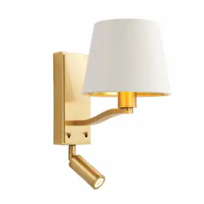 Wall Light Brushed Gold Large