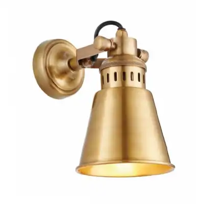 Wall Light Antique Brass
