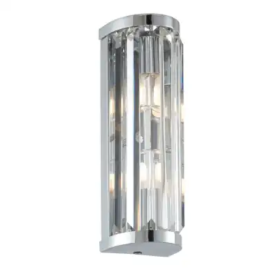 clear Shimmer 2 Wall Light