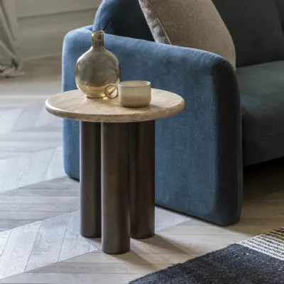 Small Round Side Table