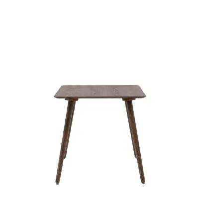 Square Dining Table Smoked