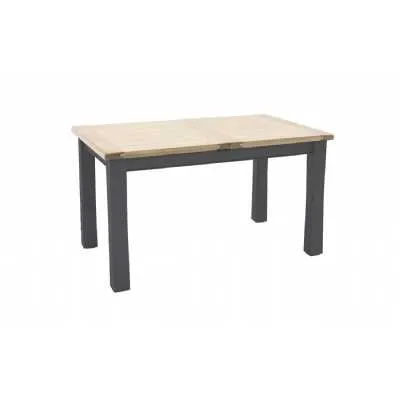 Amberly Charcoal Painted Extra Large Extending Kitchen Dining Room Table 180 to 246cm