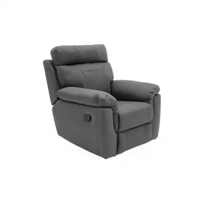 1 Seater Recliner Grey