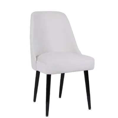 The Chair Collection Diamond Stitch Back Dining Chair Limestone Velvet