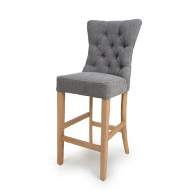 Eaton Bar Chair Grey (Sold in 1's)