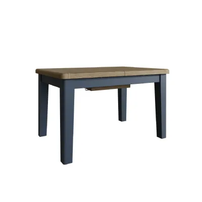 Blue Painted Extending Dining Table