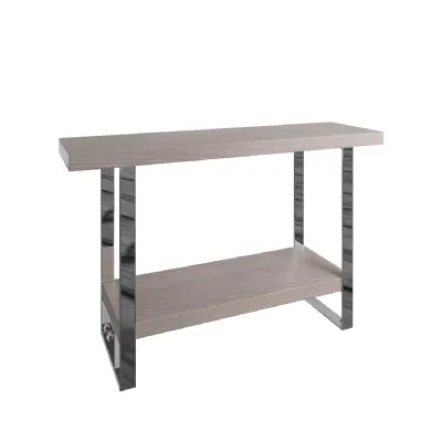 Silver Grey Oak Console Table