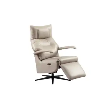 Electric Reclining Accent Chair Cashmere