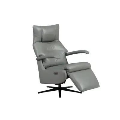 Electric Reclining Accent Chair Steel
