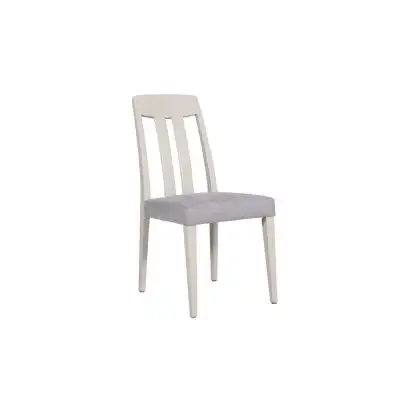 Dining Chair Slat Back Cashmere Grey