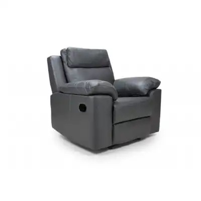 Odyssey Recliner Grey Leather