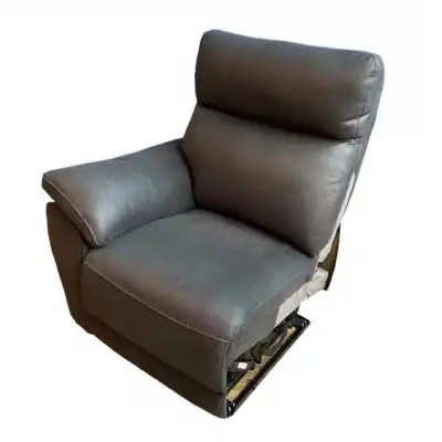 Odyssey LHF Electric Recliner Grey Leather