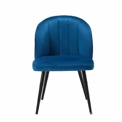 Orla Dining Chair Blue (pack Of 2)