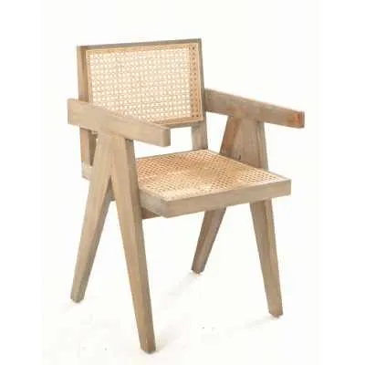 Square Rattan Chair