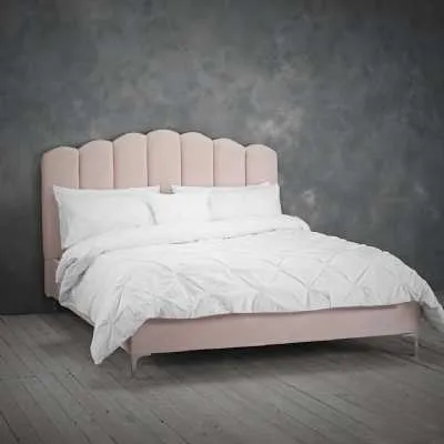 Willow Kingsize Bed Pink