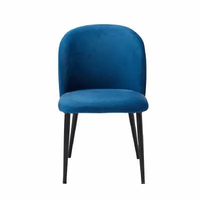 Zara Dining Chair Blue (pack Of 2)