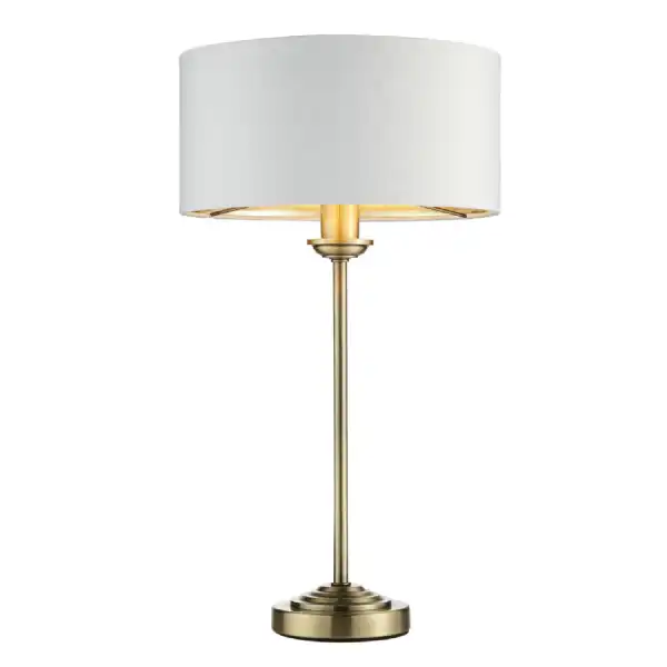 Table Lamp Antique Brass