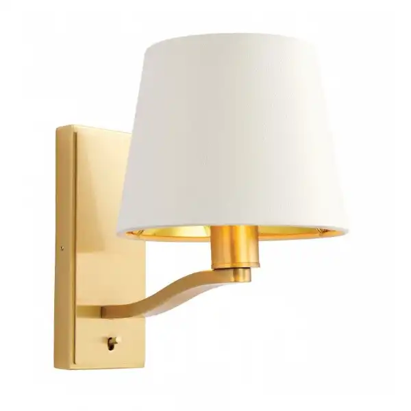 Wall Light Brushed Gold Small