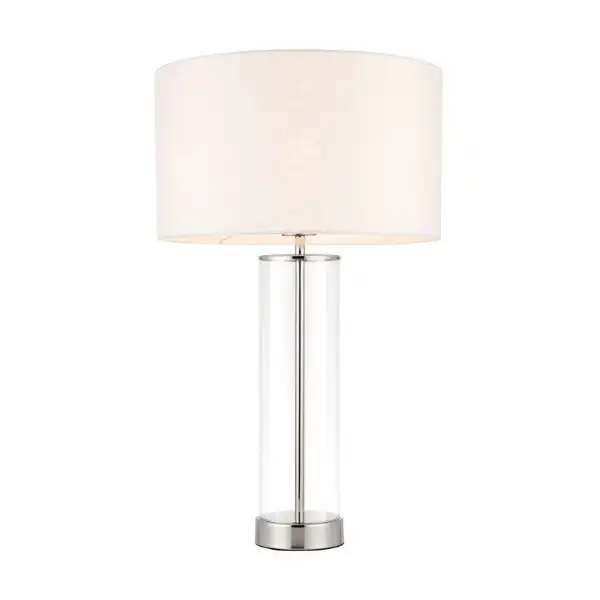 Table Lamp Bright Nickel