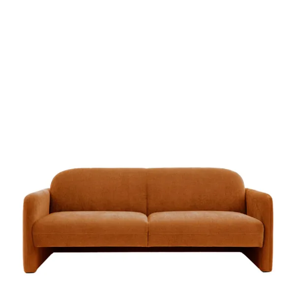 3 Seater Sofa Amber