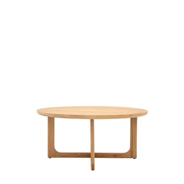 Round Coffee Table Natural