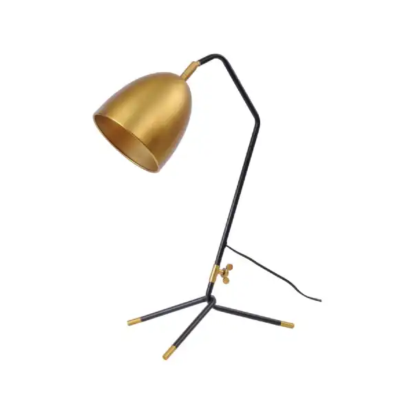 Brass Shade Table Lamp E27 40W 1