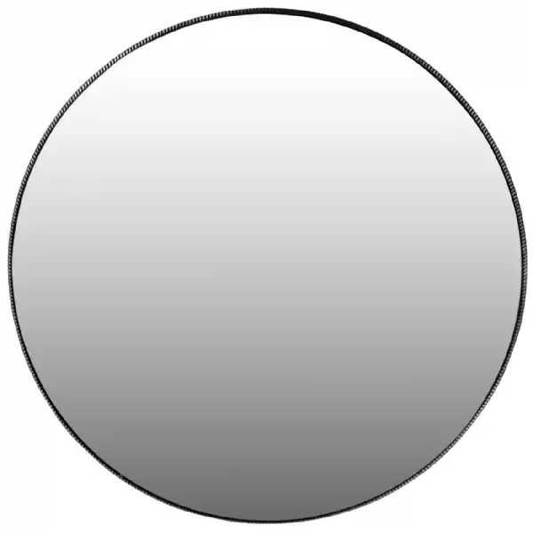 Round Mirror Dark Bronze Finish 80cm diameter