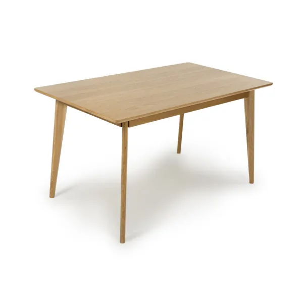 Dakota Solid Oak 1.4m Dining Table