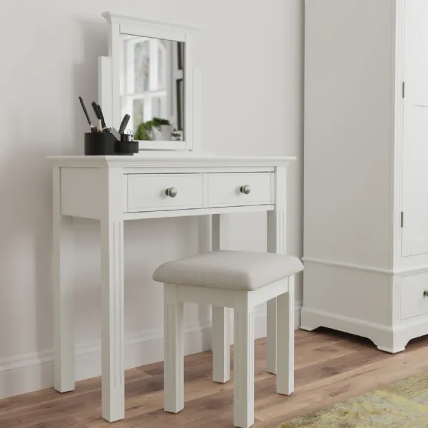 White Painted Dressing Table