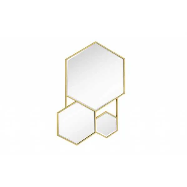 Ezra Hexagonal Mirror