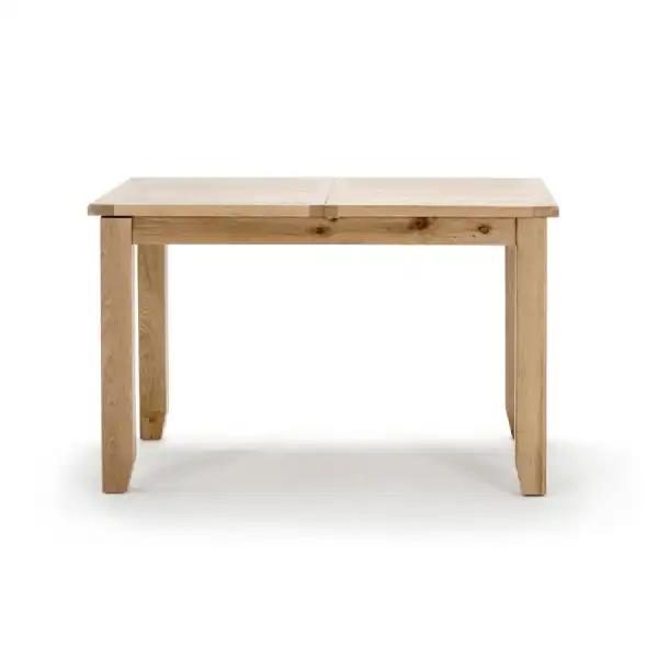 Rustic Oak Extending Dining Table 120 to 165cm