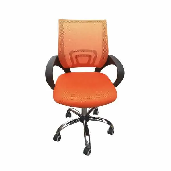 Tate Mesh Back Office Chair Orange