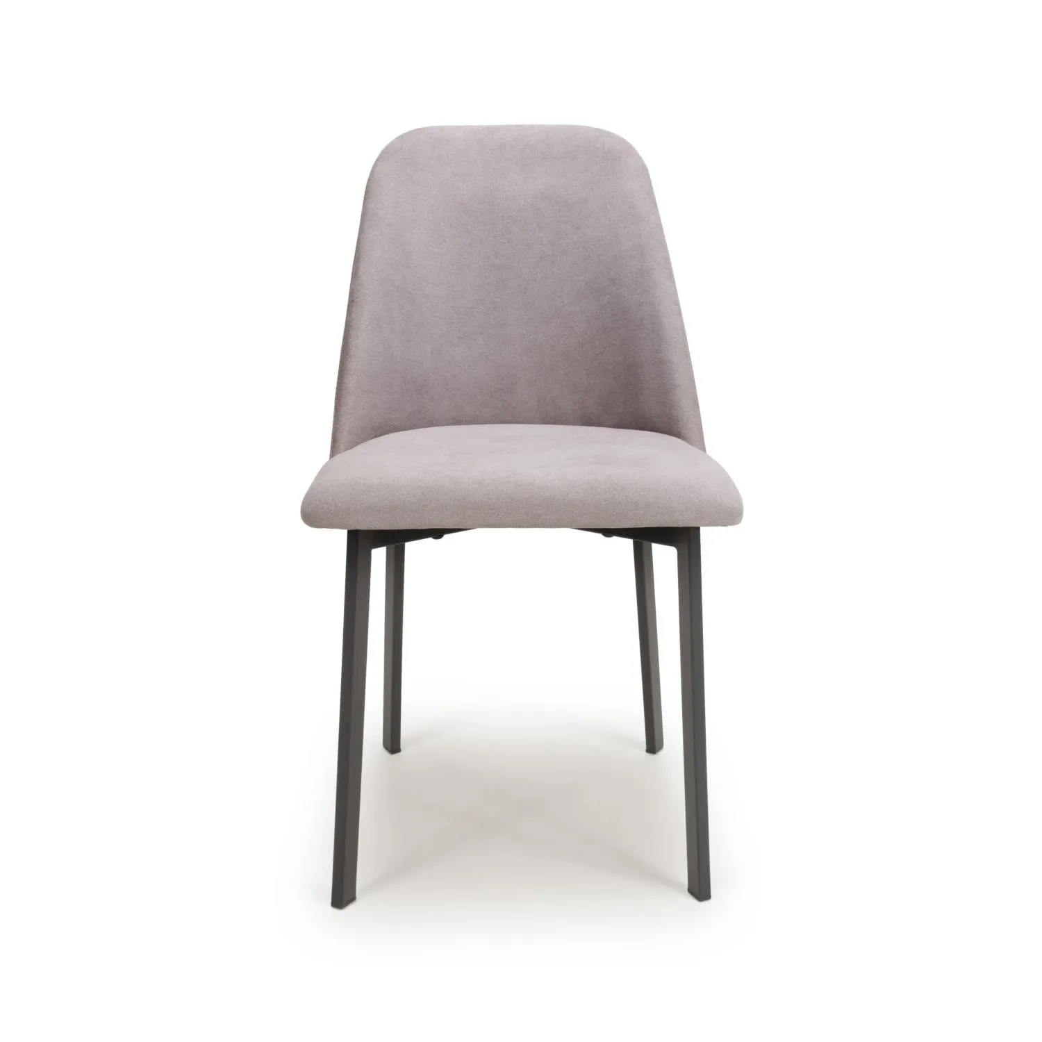 Light Grey Linen Dining Chair