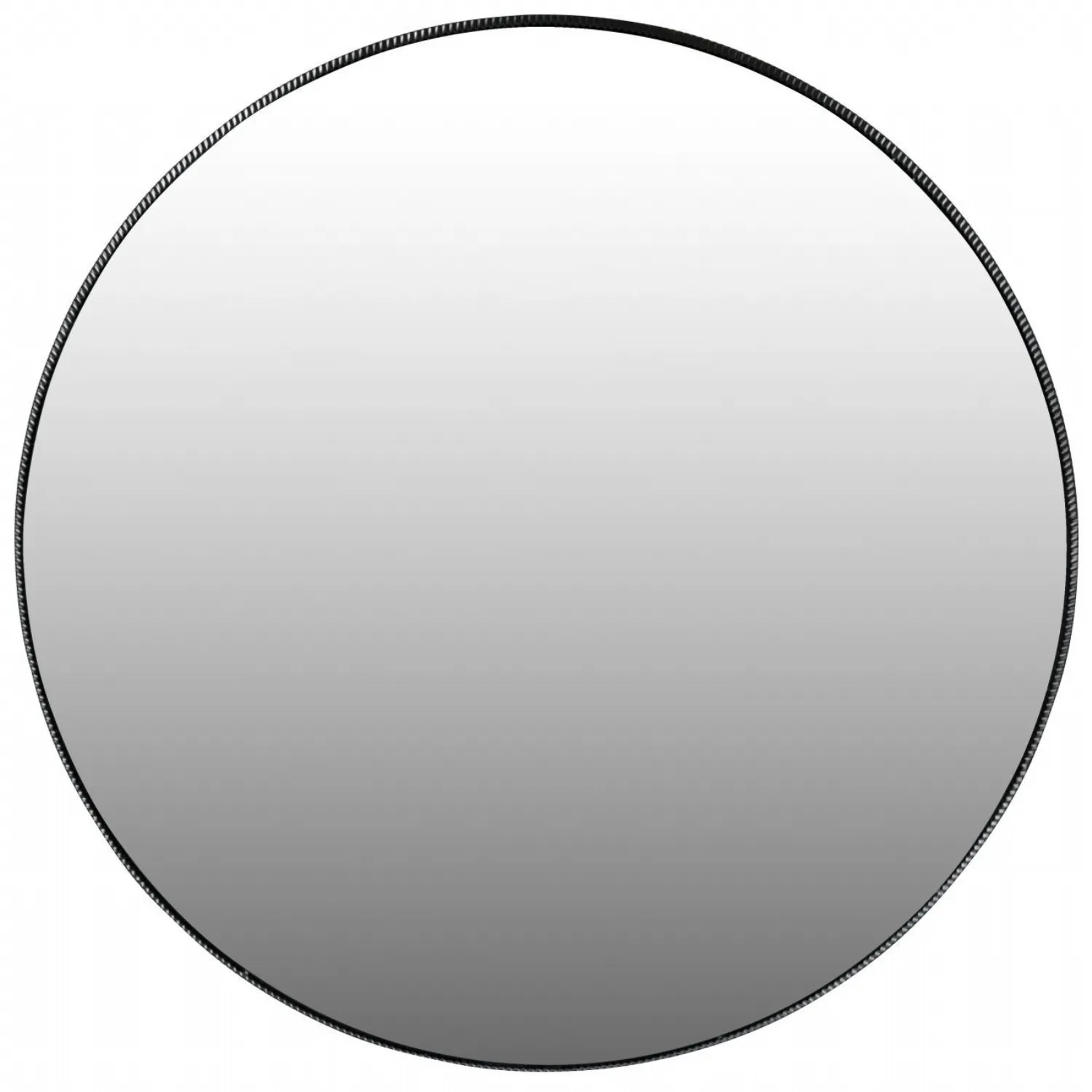 Round Mirror Dark Bronze Finish 80cm diameter