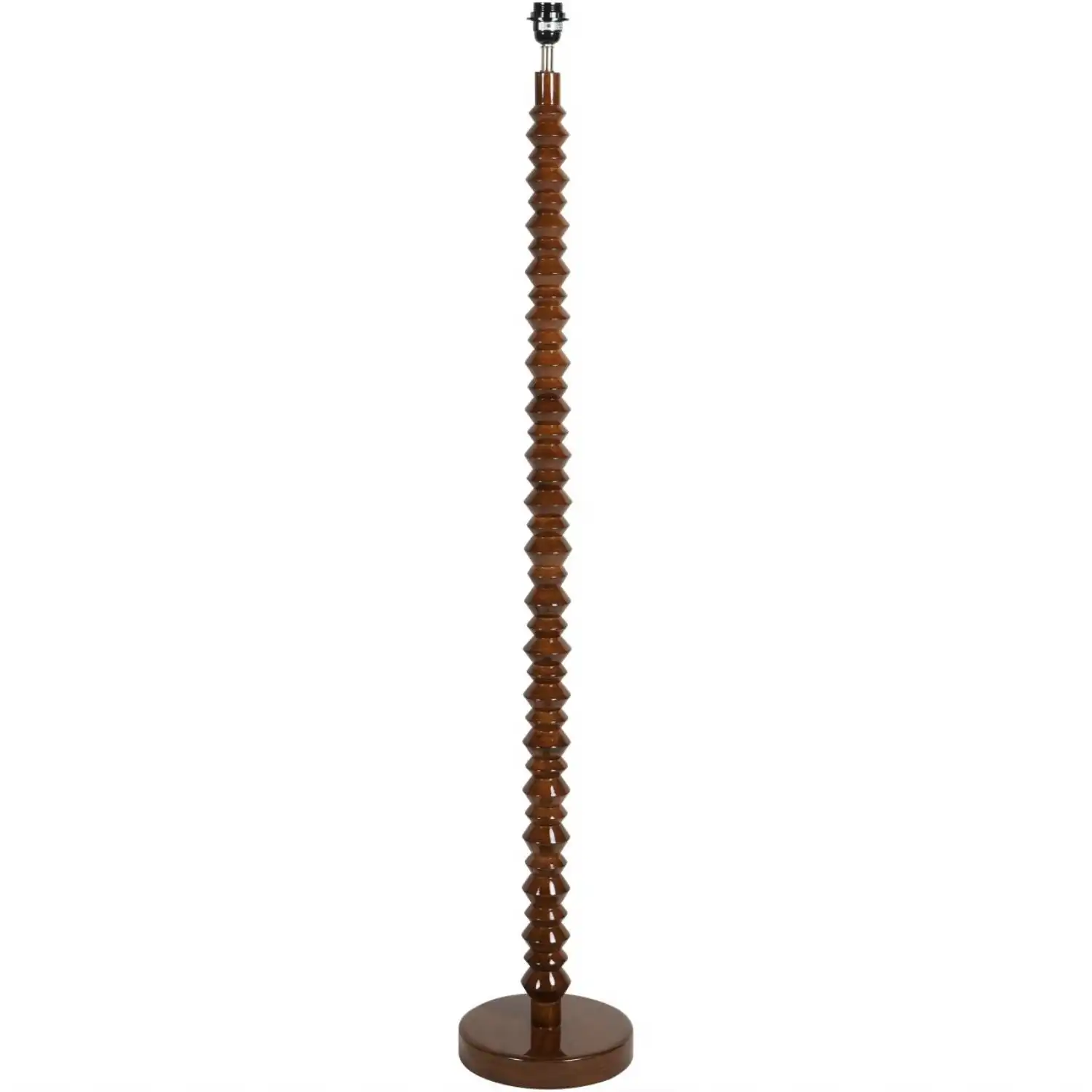 Lacquer Floor Maple Lamp Base