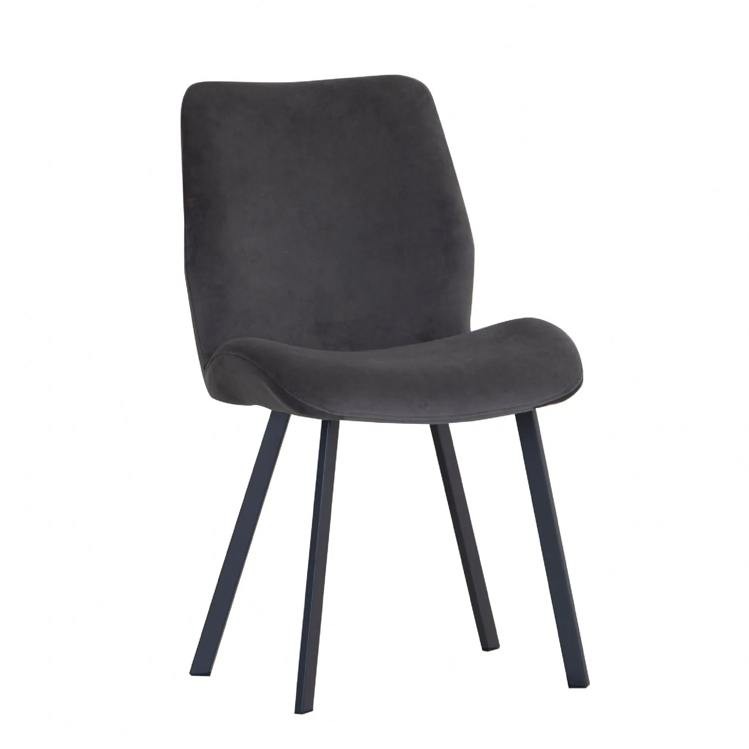 The Chair Collection Dining Chair Graphite Velvet