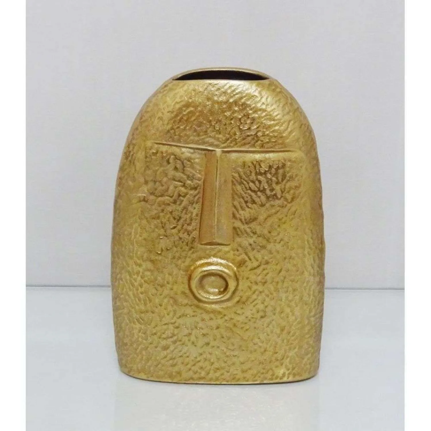 Mint Homeware Large Face Vase Gold