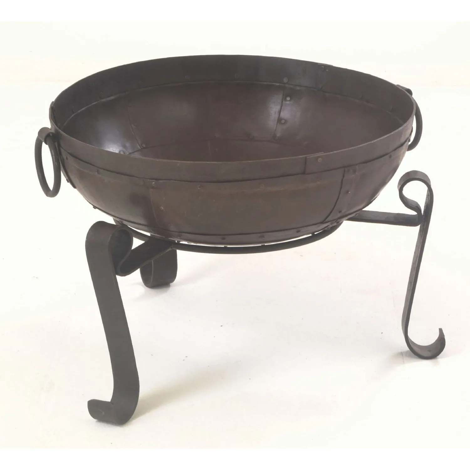 Large Iron Fire Pit