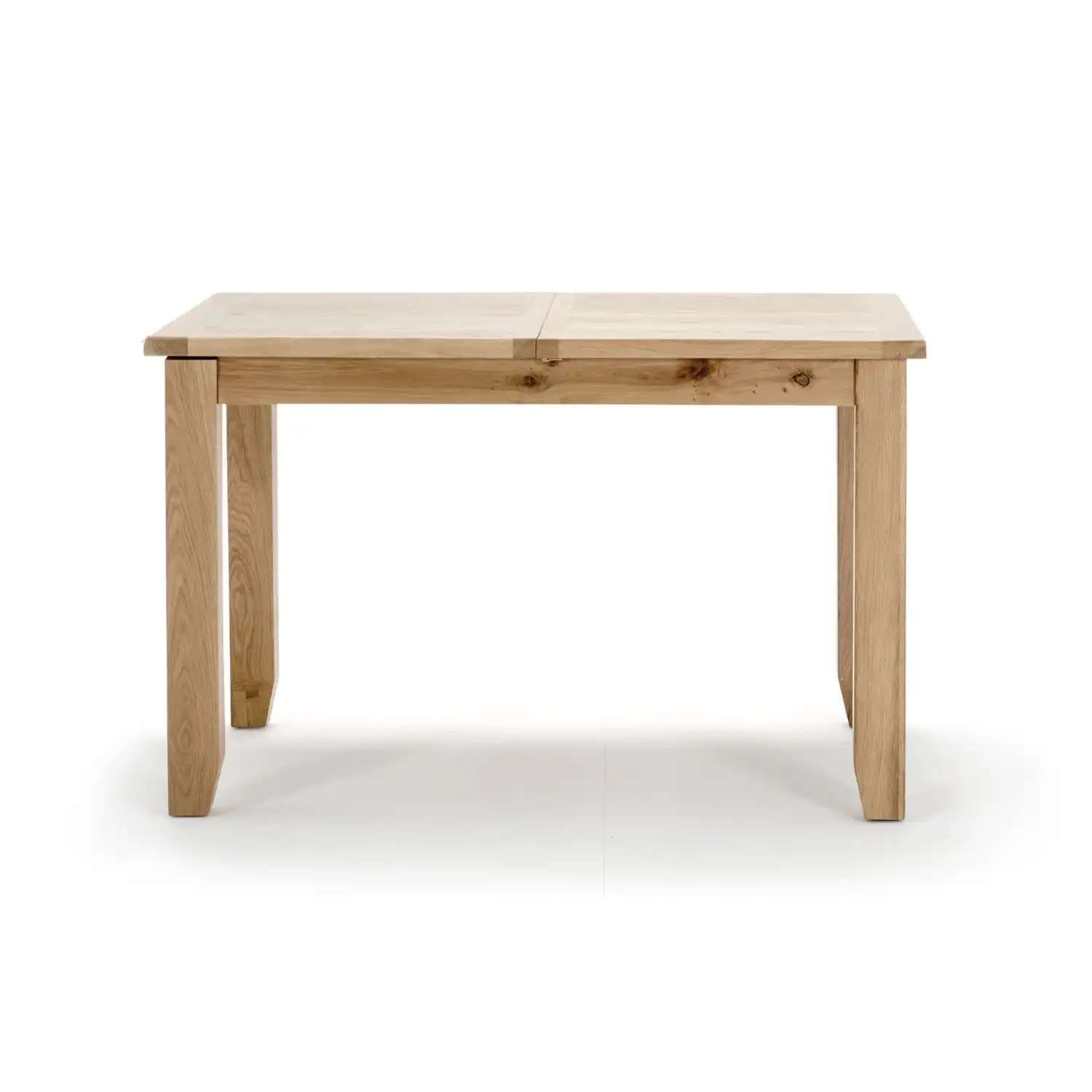 Rustic Oak Extending Dining Table 120 to 165cm