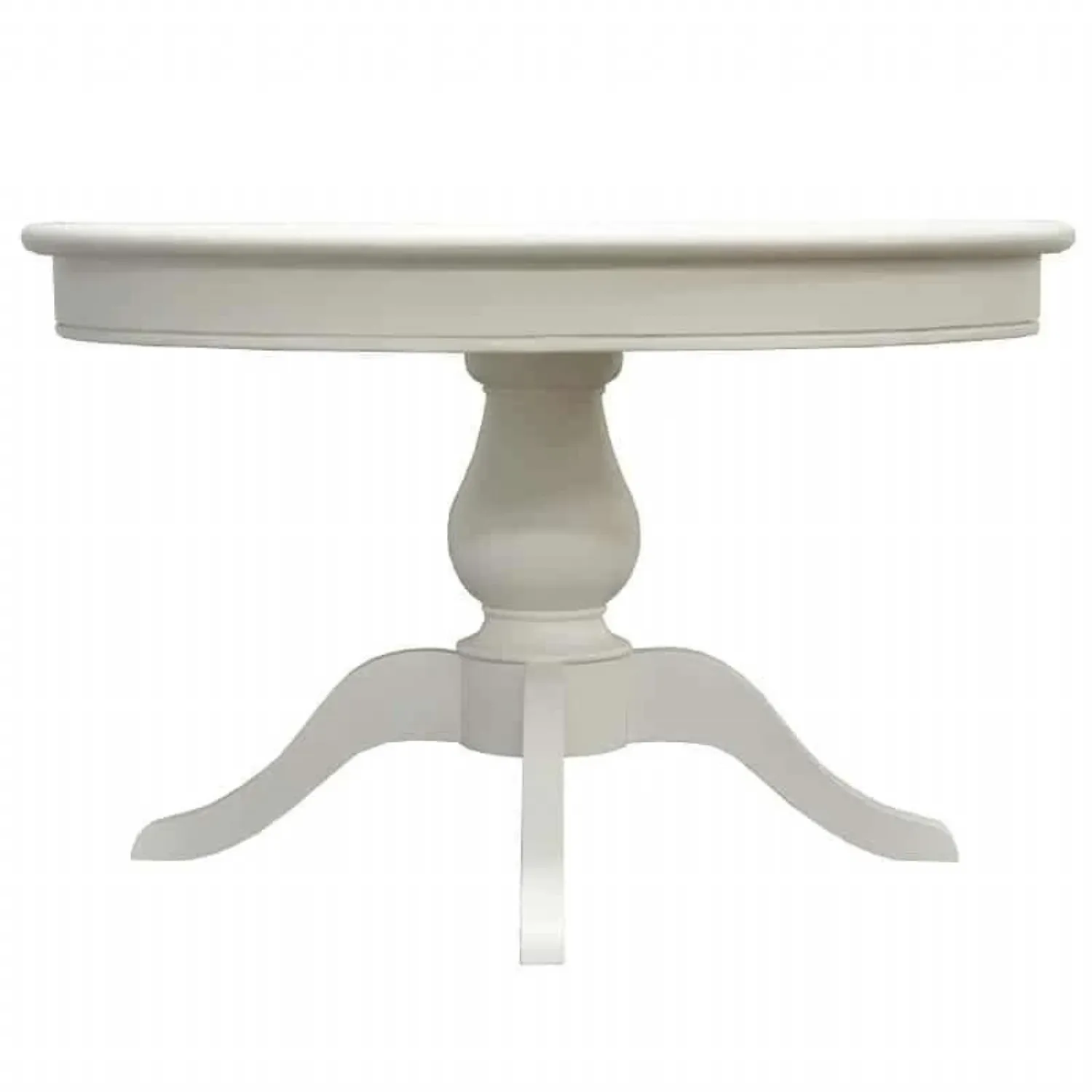 White Painted Round Dining Table 120cm Diameter